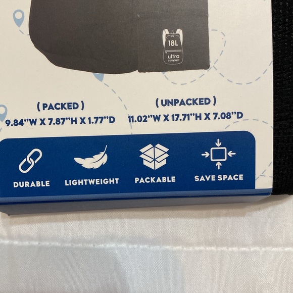 Life is Good Packable Backpack NWT - Picture 2 of 7